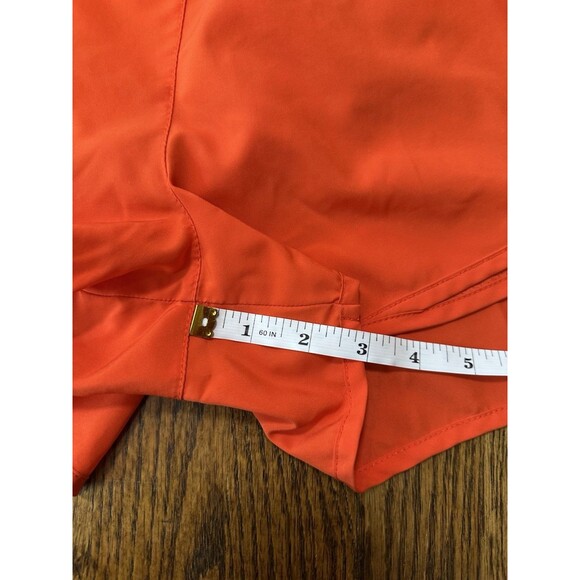 Nike Women's Orange Tempo Dri-Fit‎ Running Gym Workout Shorts Lining Size Large - Picture 6 of 7